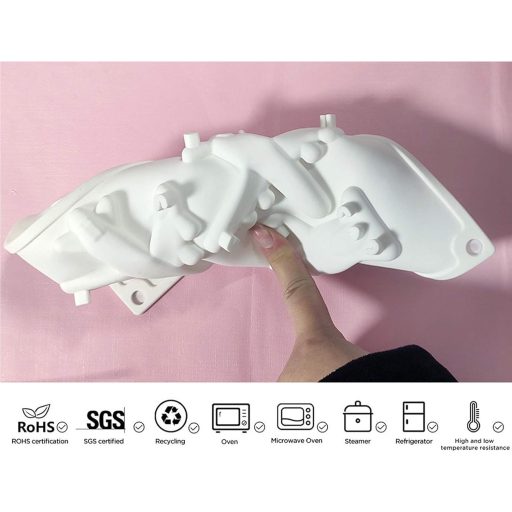 OCPO KITCHEN Szilikon Repülőgép Sütőforma 3D Torta Mousse Sütemény Csokoládé Forma Tapadásmentes BPA Mentes