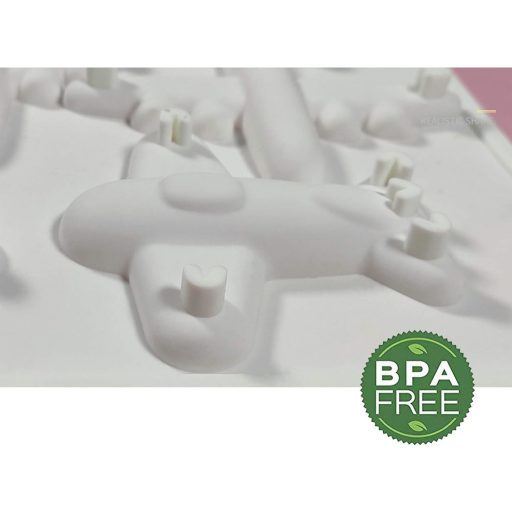 OCPO KITCHEN Szilikon Repülőgép Sütőforma 3D Torta Mousse Sütemény Csokoládé Forma Tapadásmentes BPA Mentes
