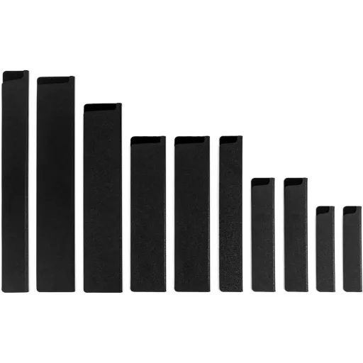 Set 10 Protecții pentru Cuțite QWORK, Căptușeală din Catifea, Protecție Universală pentru Lame