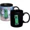 Paladone Minecraft Creeper Hőérzékeny Bögre - Hivatalos Licensz, Ajándék Gamer Rajongóknak - 1 pc. (pack of 1), Multi-coloured