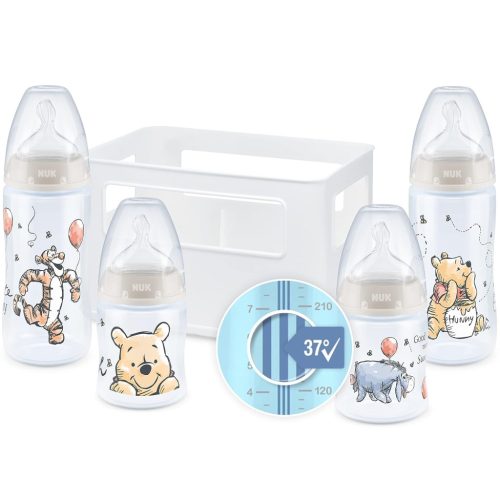 NUK Disney Mickey Mouse Tanulópohár 8 Hónapos Kortól - BPA-mentes, Mosogatógépben Mosható, Fogszabályozós Cumival, Hasfájás Elleni Kialakítá