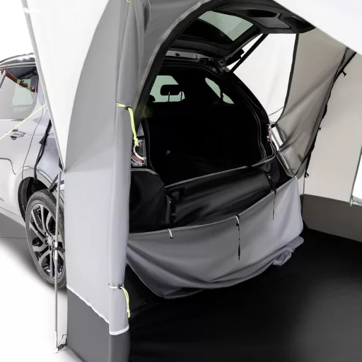 KAMPA Drängler Busz Előtető Szabadon Álló - 6,6 m² Hátsó Sátor Autóhoz 2 Főre - Vízálló Autósátor 240cm Széles Ablakkal