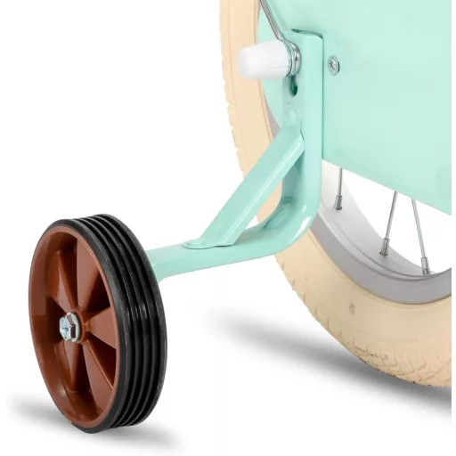 STITCH Manchi 12/14/16/18 colos gyerekkerékpár kosárral és támasztékokkal 2-9 éveseknek