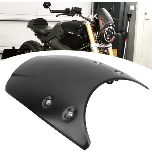 Parbriz motocicletă KIMISS, aluminiu negru, pentru R nineT Pure Scrambler 2014-2020