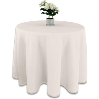   LUA VIKA Chenille asztalszoknya kerek 80 cm asztaldekoráció