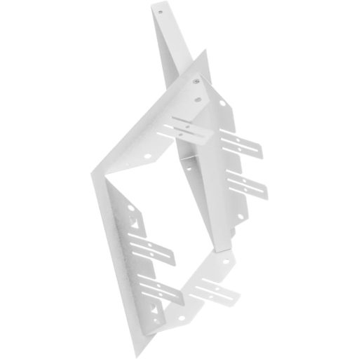 Ușiță de inspecție metalică EUROPLAST 200x150mm, oțel galvanizat, albă