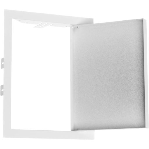 EUROPLAST Fém Inspekciós Ajtó 200x150mm Galvanizált Acél Fehér