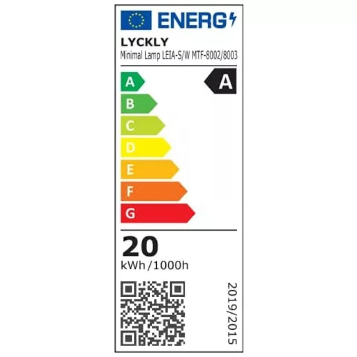 LYCKLY Minimál LED Luxus Állólámpa - Fekete - Szabályozható Fényerejű Saroklámpa Fekete Színben - Meleg Fényű Világítóoszlop Beltéri Használatra