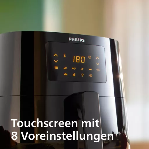 Philips Essential Airfryer XL 6.2L olajmentes forró levegős sütő NutriU alkalmazás