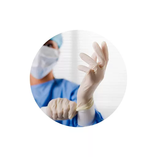 Mascherine Italiane Store Latex Kesztyű Poros XL 100 db Csomag