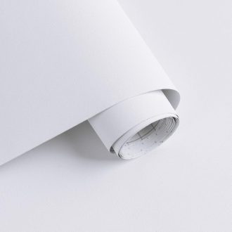   Timeet biela matná samolepiaca fólia na nábytok 40x300 cm, nálepka na kuchynskú linku, vodeodolná