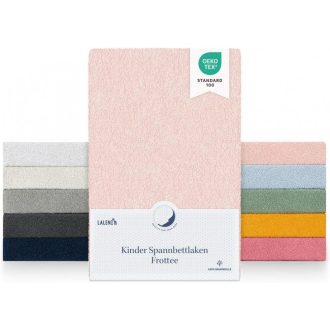   Ružičasta Oeko-Tex rastezljiva plahta za dječja kolica i košaru.