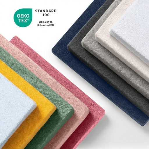 Ružičasta Oeko-Tex rastezljiva plahta za dječja kolica i košaru.