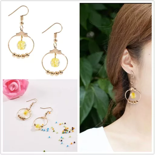 BENECREAT 18K aranyozott francia fülbevaló kampó ékszerkészítéshez