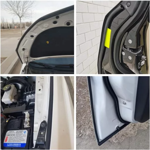 Garnitură etanșare ușă Tuokay 10m EPDM - 12x14mm bandă izolatoare în formă de D pentru uși auto, capotă motor, portbagaj - Bandă etanșare fonoizolantă A