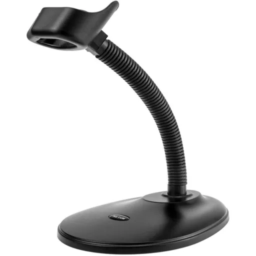 NETUM Bluetooth 2D vonalkód olvasó, vezeték nélküli QR szkenner tartóval, 2000 mAh akkumulátor