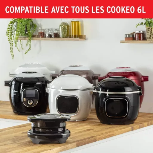 Moulinex Extra Crisp Cookeo fedél - 4 program, ropogós ételekhez, összes Cookeo modellhez