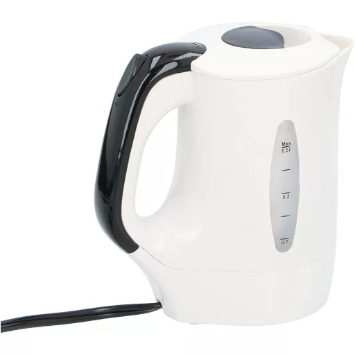 All Ride 24V Elektromos Vízforraló Teherautóhoz 0,5L Csészékkel és Kanálakkal