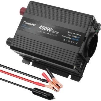  Yinleader 400W Inverter 12V 220V USB Portokkal Autóhoz Kempinghez