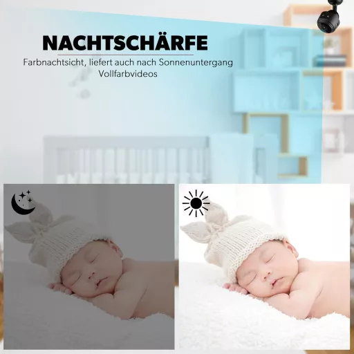 THEXLY Mini Kamera WiFi HD 1080p - Vezeték Nélküli Biztonsági Kamera Élő Közvetítéssel Okostelefonra, Éjjellátó Funkció