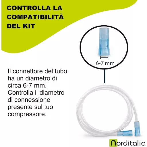 Set Universal de Aerosoli Norditalia pentru Adulți și Copii 730