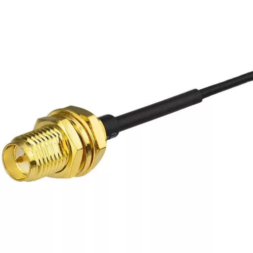 Bingfu U.FL IPX MHF4 - Cablu antenă WiFi RP-SMA 30cm 2 buc. - Pentru plăci de rețea Intel AX200NGW 8265AC 7265AC 9560AC M.2 NGFF