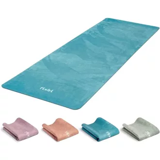   FLXBL Utazó Jóga Szőnyeg - Vékony, Könnyű, Összehajtható és Mosható