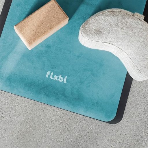 Covoraș de Yoga de Călătorie FLXBL - Subțire, Ușor, Pliabil și Lavabil