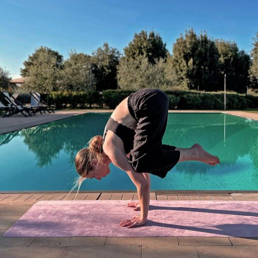 Covoraș de Yoga de Călătorie FLXBL - Subțire, Ușor, Pliabil și Lavabil