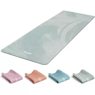   FLXBL Utazó Jóga Szőnyeg - Vékony, Könnyű, Összehajtható és Mosható, ‎183 x 61 cm