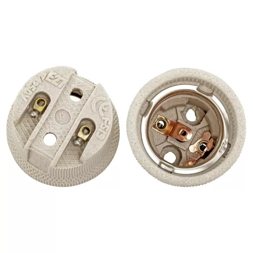 ISOLATECH 2db E27 Kerámia Foglalat LED Energiatakarékos Izzó 250V Mennyezeti Fürdőszoba Konyha