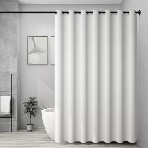 Goldion Fúrás Nélküli Függönyrúd - Teleszkópos, Kihúzható 115-465 cm Matt Fekete Szorítható Karnis Térelválasztóhoz, Függönyhöz, Erkélyhez