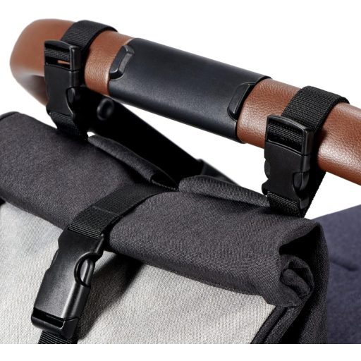 4Kraft MOONPACK Pelenkázó Táska 9 Zsebbel, Szürke Pelenkázó Alátéttel