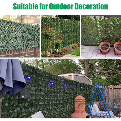 Umjetna Živa Ograda Balkonska Zaštita 100x300cm Zeleni Listovi Zaslon za Privatnost