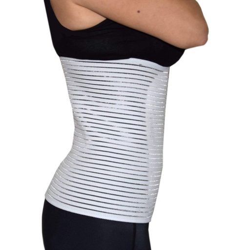 BODYPERFECT Hasprés Szülés Után Uniszex Fehér XL Állítható Hátfájás Enyhítő