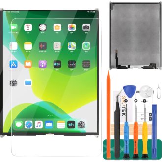   SRJTEK iPad 10.2 LCD zaslon zamjena 2019-2021 7., 8., 9. generacija A2197 A2200 crni