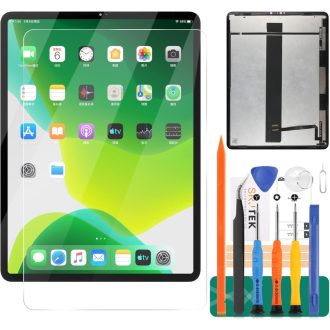   SRJTEK Zamjena ekrana za iPad Pro 12.9 2020 4. generacije A2069 A2232 LCD Touch Panel Crni