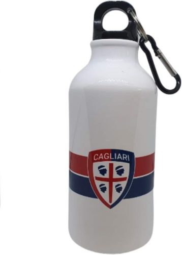 Cagliari Calcio hivatalos fehér alumínium kulacs