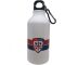 Oficiálna biela hliníková fľaša Cagliari Calcio
