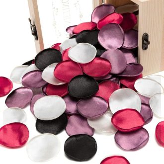   Šarene latice ruža od svile za vjenčanje - pakiranje od 200 komada