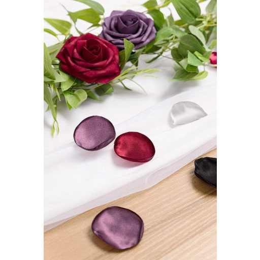 Šarene latice ruža od svile za vjenčanje - pakiranje od 200 komada