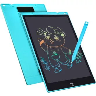   SERUW 12 Colos LCD Rajztábla Gyerekeknek Színes Írótábla Digitális Rajzpad 3-12 Év