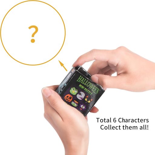 JOYIN 36-dielne halloweenske puzzle v slepom balení so 6 postavičkami pre deti