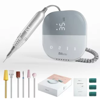   JCMASTER TouchPro+ Elektromos Körömcsiszoló Szett Gél és Akrillhoz 6 Fej 35000 rpm