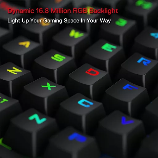 Redragon K585 PRO Wireless Mechanikus Egykéz Gamer Billentyűzet 42 Gomb RGB