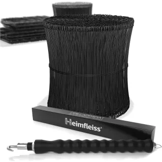   Heimfleiss® Fúrófil és Huzalcsipesz 1,4x100-300mm 1000db Betonkötöző Szett