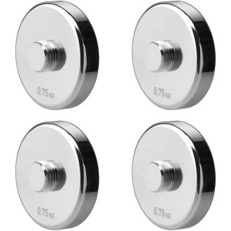   Súprava oceľových závaží Northdeer 4x1,5 kg pre 10 kg činku, štandardná