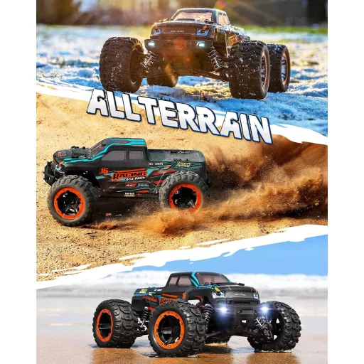 HAIBOXING 4WD RC Monster Truck 1:16 36 km/h Vízálló Versenyautó Gyerekeknek