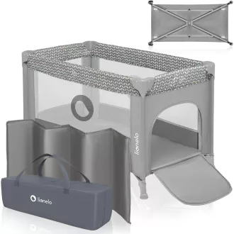   Lionelo STEFI 2in1 utazó járulék és babaágy 0-36 kg-ig oldalsó bejárattal