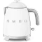Smeg KLF05WHEU 0,8L Elektromos Vízforraló Fehér Rozsdamentes Acél